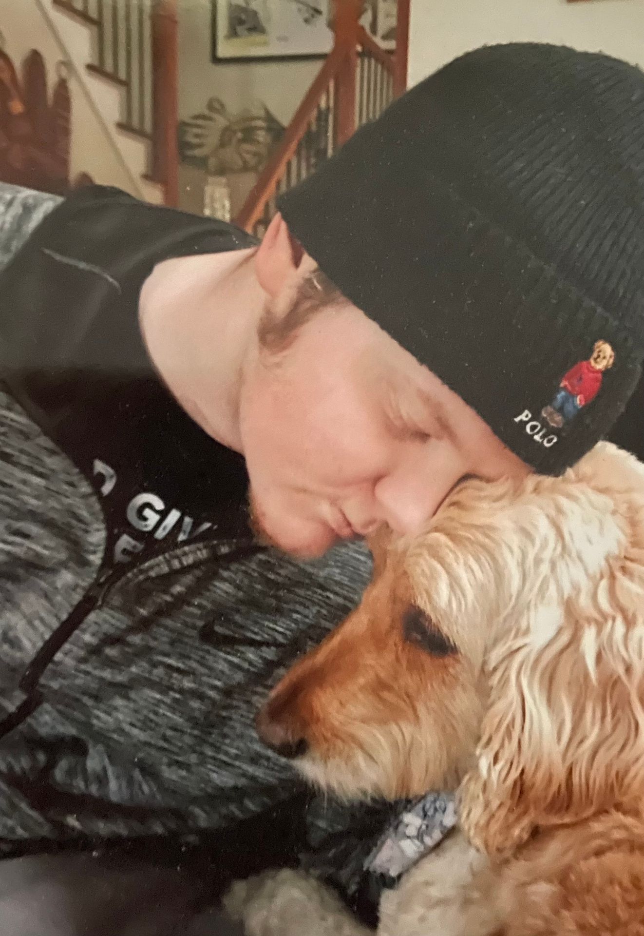 Max with his dog Nona